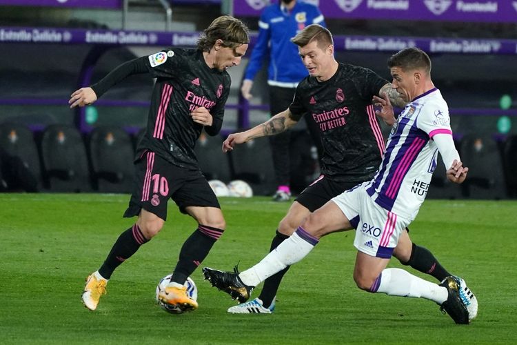 Liga Spanyol Real Valladolid Vs Real Madrid