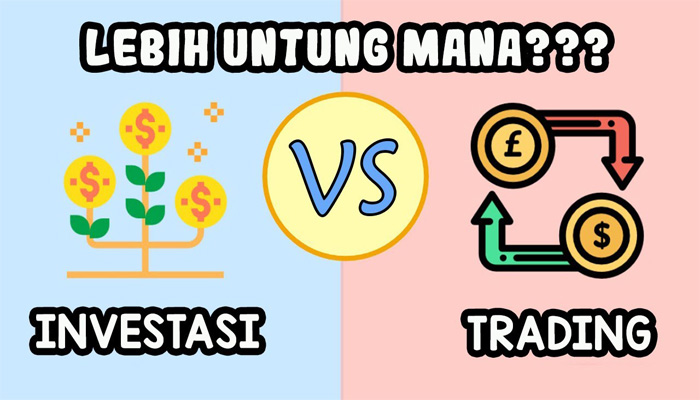 Perbedaan Investasi dan Trading