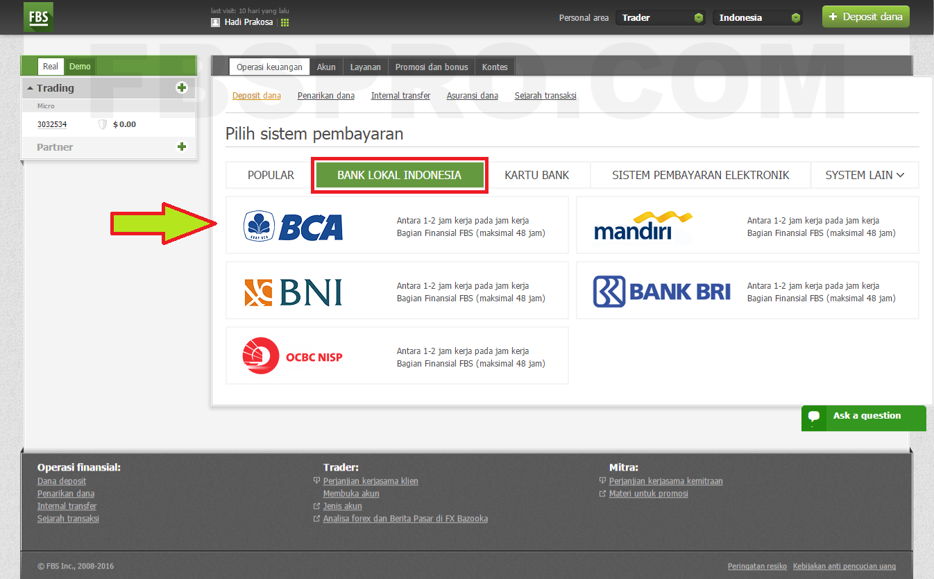 Tutorial Cara Mengambil Uang di Forex