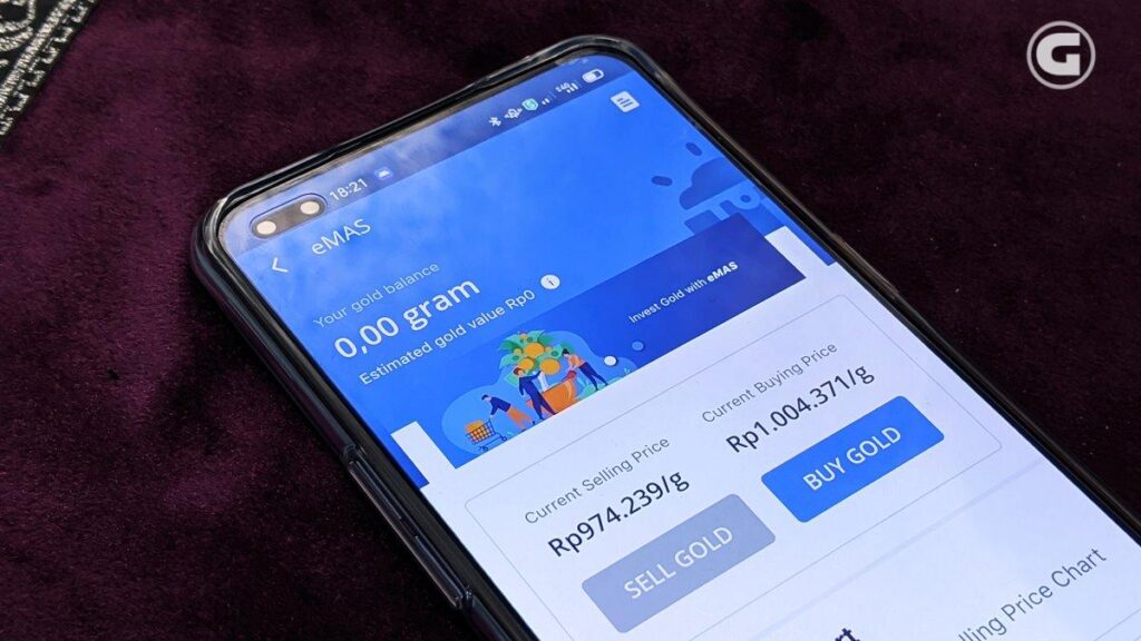 Cara Menabung Emas Modal Kecil di Aplikasi DANA